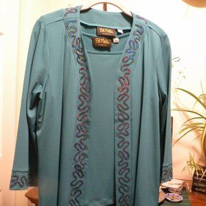 Bob Mackie   two piece wearable art